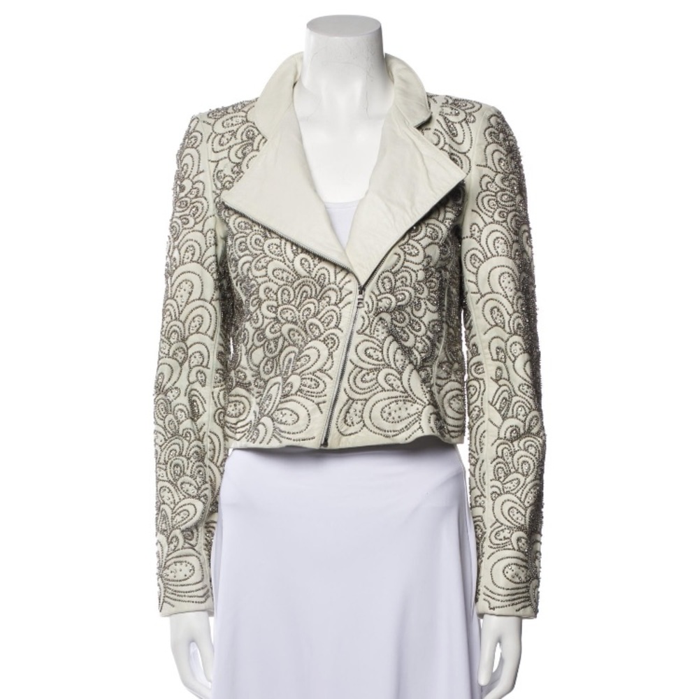 Alice + Olivia Leather Jacket